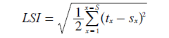 Least Squares Index